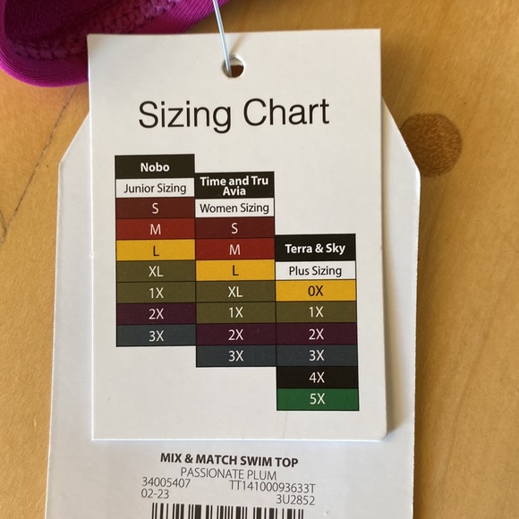 Purple Time & Tru Bikini Top - Picture 7 of 8